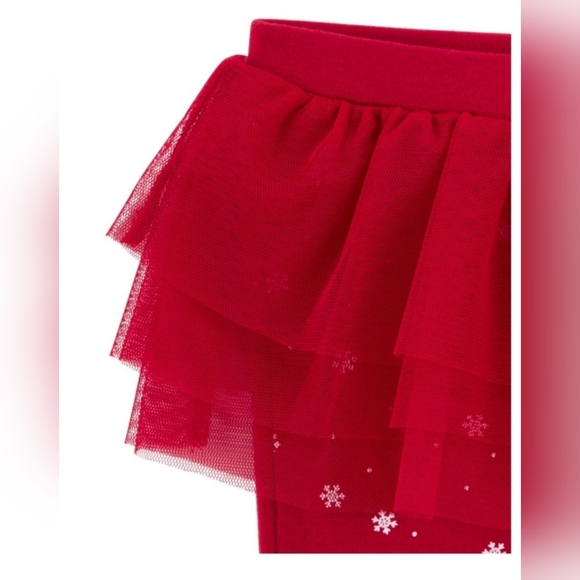 Carter's Red and White Snowflake Baby Outfit - Picture 7 of 8